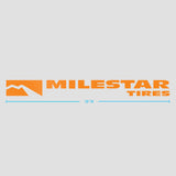 Sticker - Milestar Tires Die-Cut Decal (12", 18")