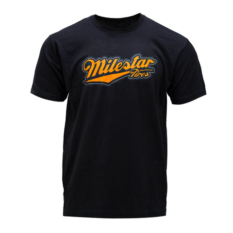 Shirt - Milestar Logo Tee (Black) - Miller