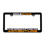 License Plate Frame - "The Official Tire of Adventure"