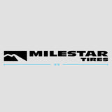 Sticker - Milestar Tires Die-Cut Decal (12", 18")